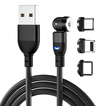 540⁰ Three-in-one Bent Magnetic Cable