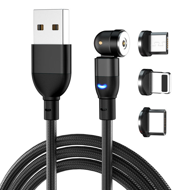 540⁰ Three-in-one Bent Magnetic Cable