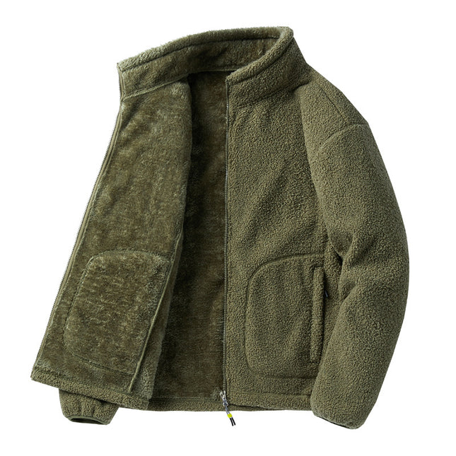 Jacket Berber Fleece Coat Men