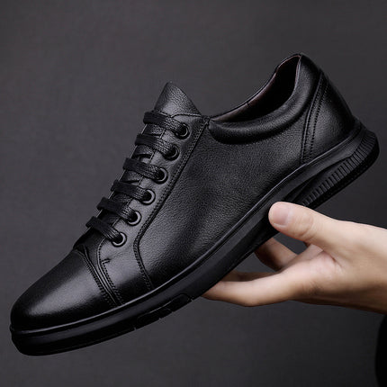 Cowhide Board Shoes Men