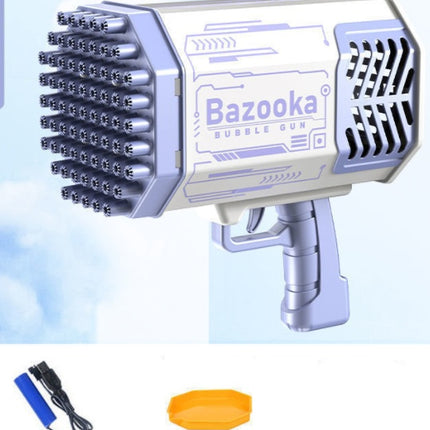 69 Holes Soap Bubbles Machine Gun