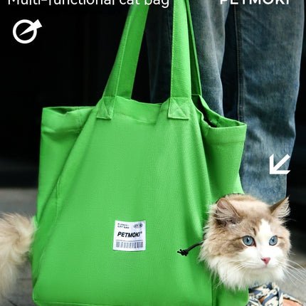 Multifunctional Breathable Dog Canvas Carrier Bag