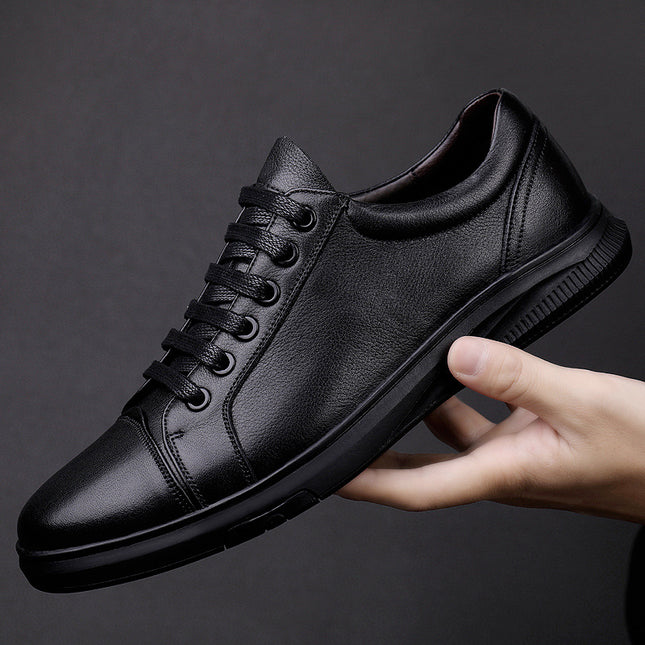 Cowhide Board Shoes Men