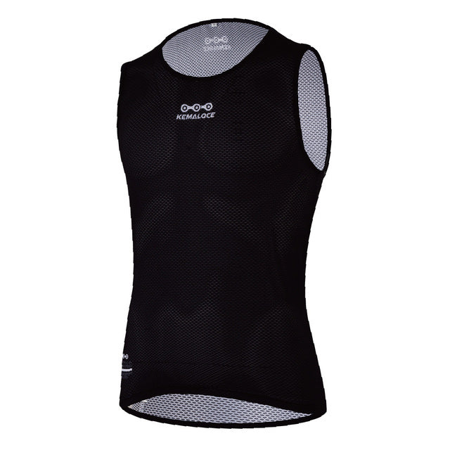 Breathable Men Cycling Base Layer White Cool