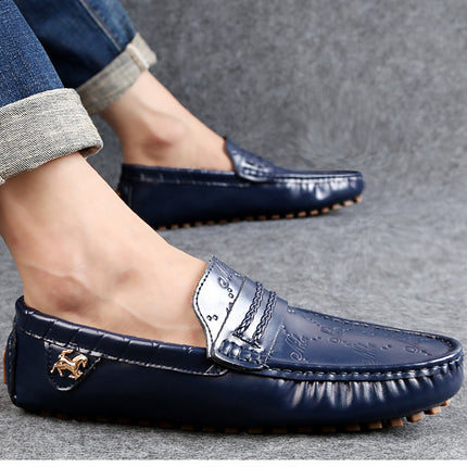 Authentic Leather Loafers Shoes