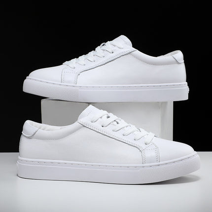 Leisure Leather Sneakers Men
