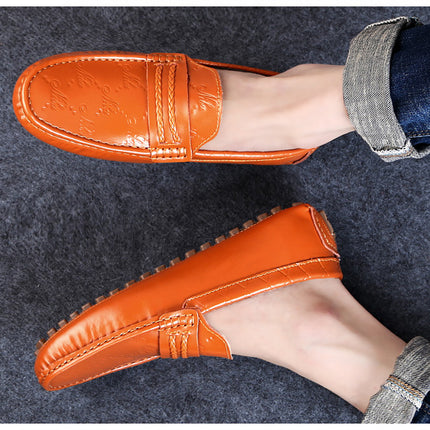 Authentic Leather Loafers Shoes