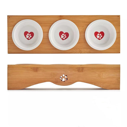 Pet Natural Bamboo Wood Dining Table