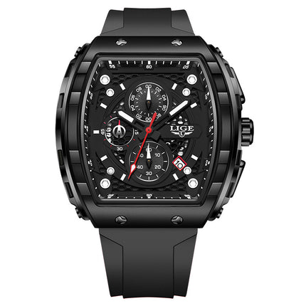 Men's Sports Quartz Watch Multifunctional Luminous Waterproof