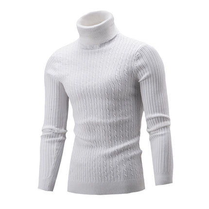 High Collar Twist Long Sleeve
