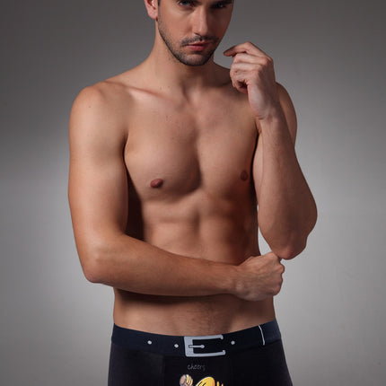 Modal U Convex Mid-rise Boxer Briefs Men