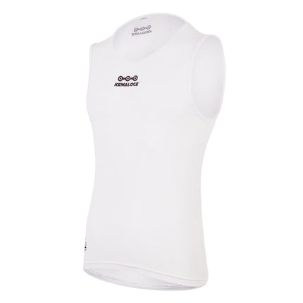 Breathable Men Cycling Base Layer White Cool