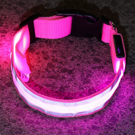 Anti-lost Led Luminous Dog Collar Pet Supplies