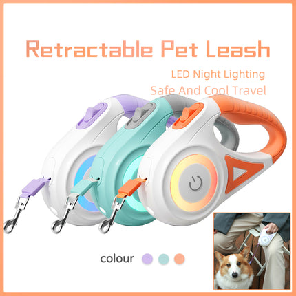 Retractable Leash And Dog Collar