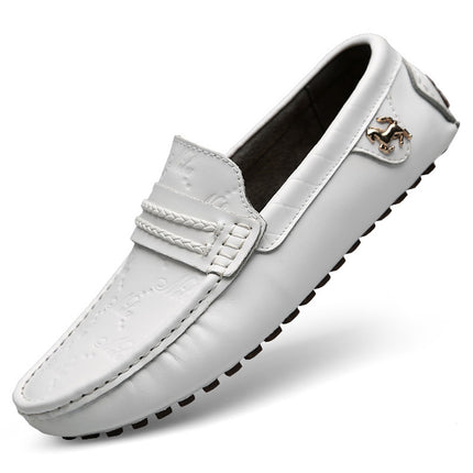 Authentic Leather Loafers Shoes