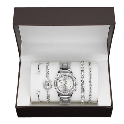 Women's Set With Bracelet 4 Pieces FashionWatch Quartz