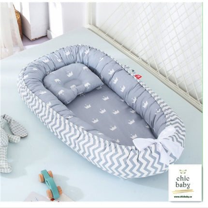 Baby Removable And Washable Bed Crib