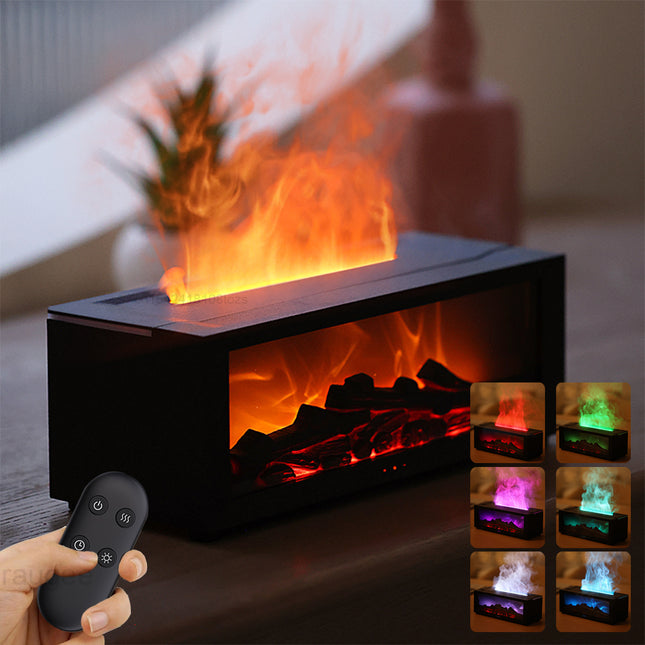 Home Large Fog Volume Flame Humidifier