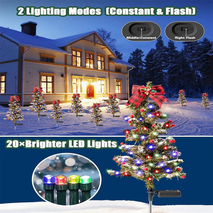 Small Solar CHristmas Tree Lights