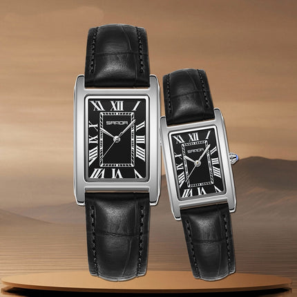 Three-pin Roman Literal Women's Watch