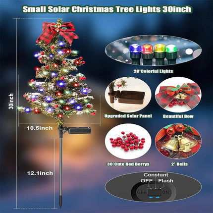 Waterproof Outdoor Christmas Decorations Solar