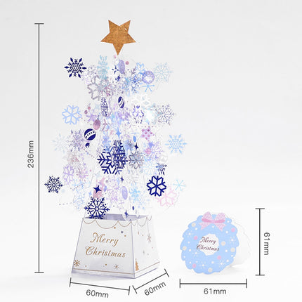 3D Card Christmas Greeting Card