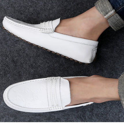 Authentic Leather Loafers Shoes