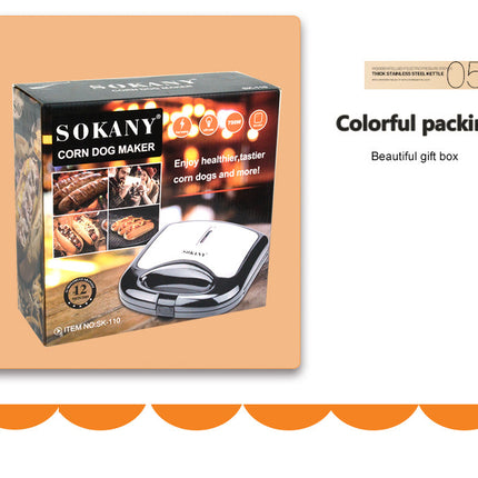 Hot Dog Roast Sausage Frying Machine