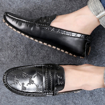 Authentic Leather Loafers Shoes