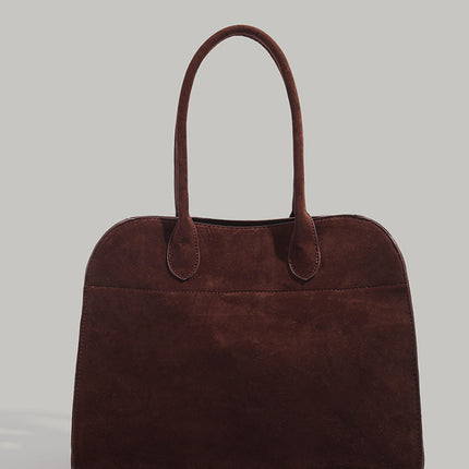 High-grade Suede Retro Commuting Shoulder Bag