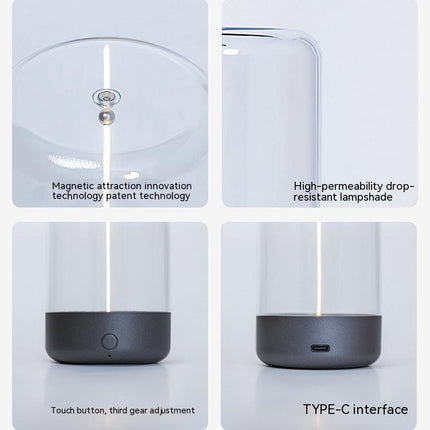 Rechargeable Portable Night Light With High Transparency