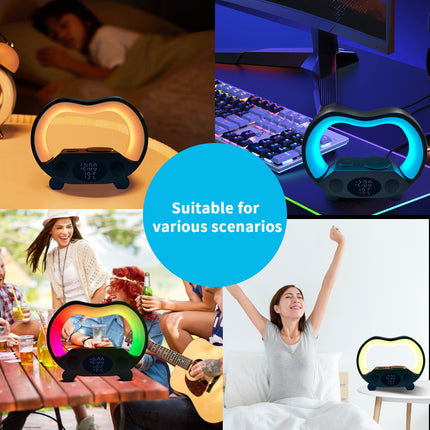 6 In 1 Smart Remote Control Bluetooth-compatible Ambience Intelligent LED