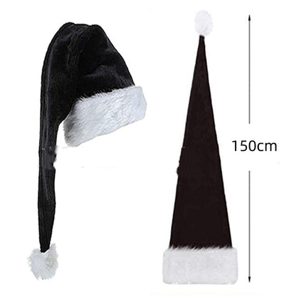 Festive extra long Christmas hat for home holiday décor