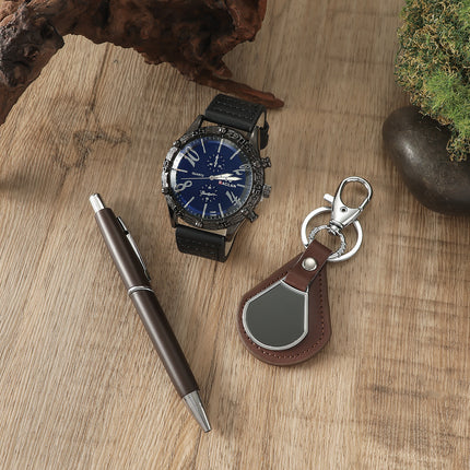 Large dial professional watch gift set