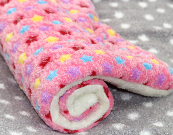 Thick cotton pet cushion bed for rabbit and guinea pig